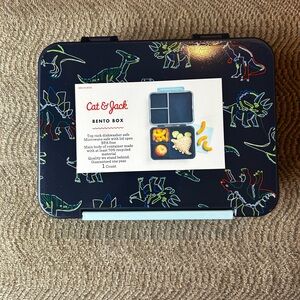 New Cat & Jack Dark Blue Bento Box